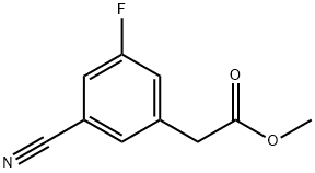 methyl 3-cyano-5-fluorophenylacetate