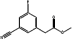 methyl 3-cyano-5-fluorophenylacetate