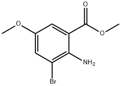 METHYL 2-AMINO-3-BROMO-5-METHOXYBENZOATE