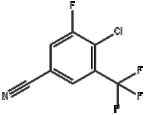 3-chloro-4-fluoro-5-(trifluoromethyl)benzonitrile