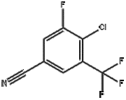 3-chloro-4-fluoro-5-(trifluoromethyl)benzonitrile
