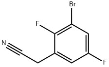 3-bromo-2,5-difluorophenylacetonitrile