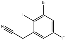 3-bromo-2,5-difluorophenylacetonitrile