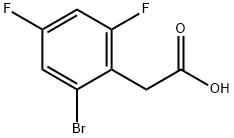 2-bromo-4,6-difluorophenylacetic acid