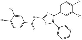 N-(4-(3,4-dihydroxyphenyl)-5-phenylthiazol-2-yl)-3,4-dihydroxybenzamide