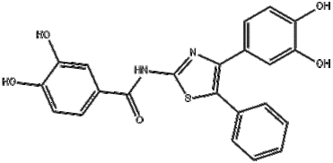 N-(4-(3,4-dihydroxyphenyl)-5-phenylthiazol-2-yl)-3,4-dihydroxybenzamide