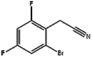 2-bromo-4,6-difluorophenylacetonitrile