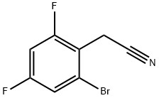 2-bromo-4,6-difluorophenylacetonitrile