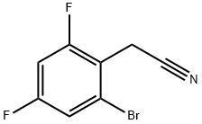 2-bromo-4,6-difluorophenylacetonitrile