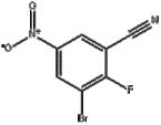 3-bromo-2-fluoro-5-nitrobenzonitrile