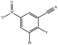 3-bromo-2-fluoro-5-nitrobenzonitrile