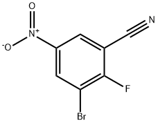 3-bromo-2-fluoro-5-nitrobenzonitrile