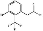 3-chloro-2-(trifluoromethylphenyl)acetic acid