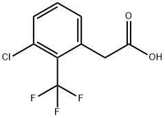 3-chloro-2-(trifluoromethylphenyl)acetic acid