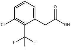 3-chloro-2-(trifluoromethylphenyl)acetic acid