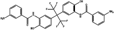 Benzamide, N,N'-[[2,2,2-trifluoro-1-(trifluoromethyl)ethylidene]bis(6-hydroxy-3,1-phenylene)]bis[3-a