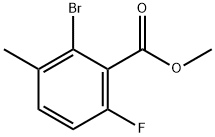 methyl 2-bromo-6-fluoro-3-methylbenzoate