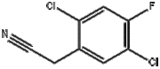 2,5-dichloro-4-fluorophenylacetonitrile