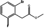 methyl 2-bromo-6-fluorophenylacetate