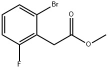 methyl 2-bromo-6-fluorophenylacetate