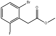 methyl 2-bromo-6-fluorophenylacetate