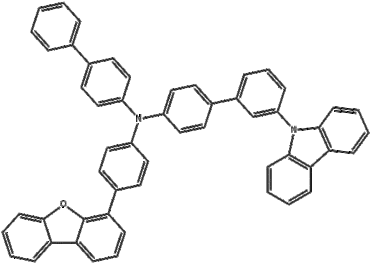 Biphenyl-4-yl-(3'-carbazol-9-yl-biphenyl-4-yl)-(4-dibenzofuran-4-yl-phenyl)-amine