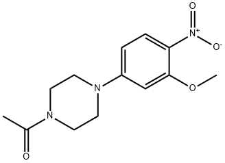 1-(4-(3-Methoxy-4-nitrophenyl)piperazin-1-yl)ethanone