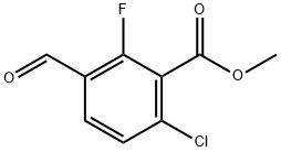 Methyl6-chloro-2-fluoro-3-formylbenzoate