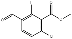 Methyl6-chloro-2-fluoro-3-formylbenzoate