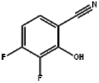 3,4-difluoro-2-hydoxybenzonitrile