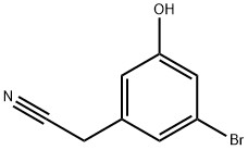 2-(3-bromo-5-hydroxyphenyl)acetonitrile