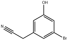 2-(3-bromo-5-hydroxyphenyl)acetonitrile