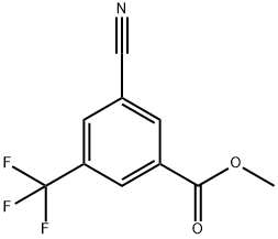 3-cyano-5-trifluoromethyl-benzoic acid methyl ester