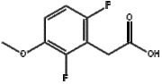 2,6-difluoro-3-methoxyphenylacetic acid
