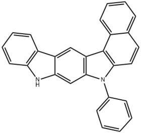 7,9-dihydro-7-phenyl-benzo[g]indolo[2,3-b]carbazole