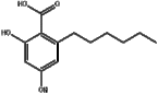 2,4-Dihydraxy-6-hexylbenzoic acid