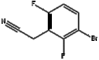 3-bromo-2,6-difluorophenylacetonitrile