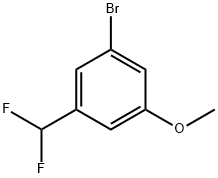 3-bromo-5-(difluoromethyl)anisole