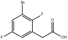 3-bromo-2,5-difluorophenylacetic acid