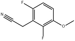 2,6-difluoro-3-methoxyphenylacetonitrile