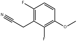 2,6-difluoro-3-methoxyphenylacetonitrile