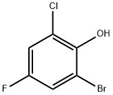 2-bromo-6-chloro-4-fluorophenol