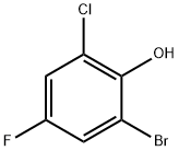 2-bromo-6-chloro-4-fluorophenol