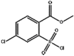 4-chloro-2-chlorosulfonylbenzoic acid methyl ester