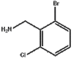 2-bromo-6-chlorobenzyl amine