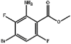 methyl 2-amino-4-bromo-3,6-difluorobenzoate