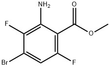 methyl 2-amino-4-bromo-3,6-difluorobenzoate