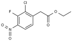 ethyl 2-chloro-3-fluoro-4-nitrophenylacetate