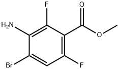 Methyl 3-aMino-4-broMo-2,6-difluorobenzoate