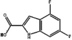 4,6-Difluoroindole-2-carboxylic acid